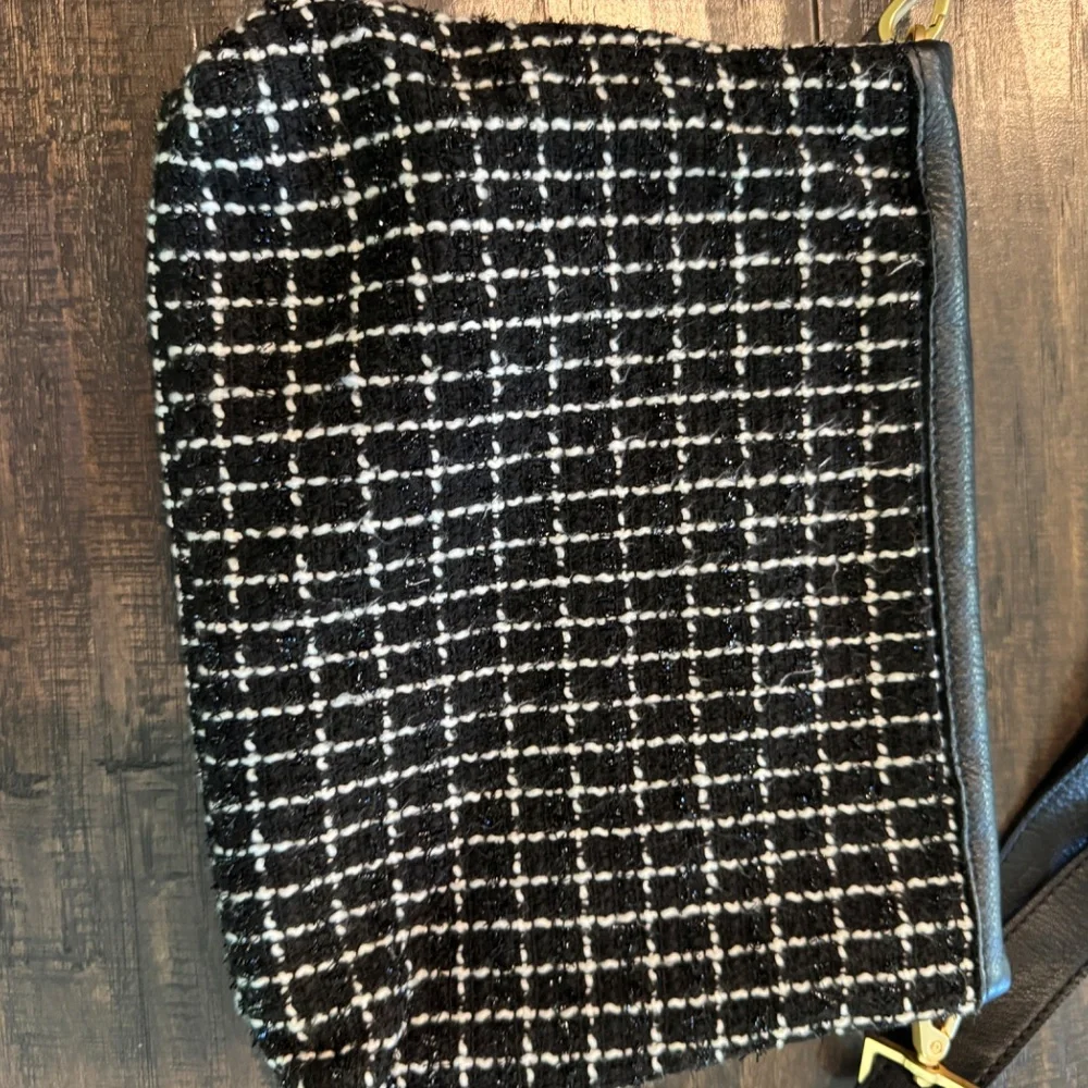 Hammitt VIP Leather and Midnight Trellis Tweed - Picture 3 of 9